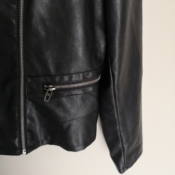 M60 Miss Sixty Y2K Vegan Leather Jacket - Picture 6 of 13